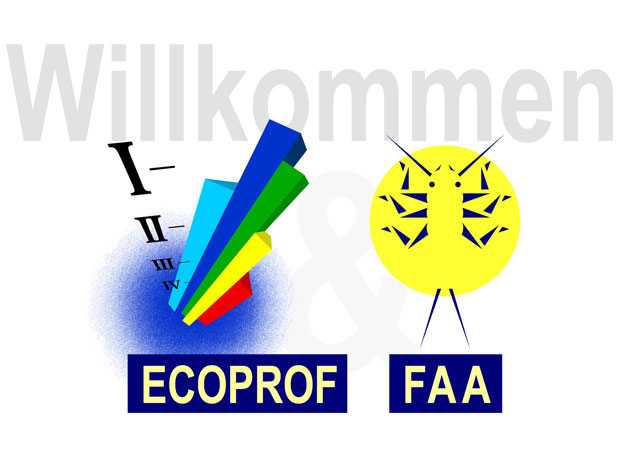 Ecoprof und FAA Logos